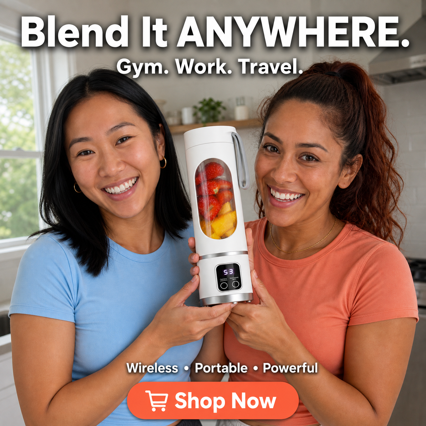 Portable Electric Smoothie Blender